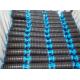 143mm Diameter Conveyor Troughing Rollers With Rubber Lagging