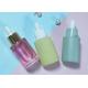 Customized Paint Color Serum Facial Oil Glass Dropper Bottle 30ml