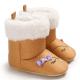 2019 winter Velvet plush 0-2 years boy and girl hook loop baby boots
