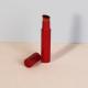 20ml Red ABS Airless Cosmetic Bottle With Brush For Foundation Concealer