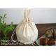 Natural Beige Thick Canvas Drawstring Pouches Produce Bags Muslin Bags Gift Bags Sacks Sachet Bags for Jewelry Candy Fav