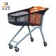 Plastic Supermarket Shopping Trolley Cart For Retail Grocery Store
