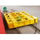 Automatic welding carriage handling rail cart with hydraulic system in plant