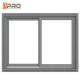 Residential Aluminum Sliding Glass Windows / Sliding House Windows aluminum window frame slide tempered glass sliding