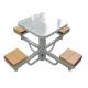 outdoor wooden fitness equipment--WPC China Cheap high quality outdoor chess table In POPULAR HOT SALE