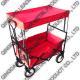 Folding Utility Wagon with Canopy & Expanded le  - TC1011WD ET