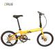 20 Inch Aluminum Alloy Road Racing Folding Road Bike with Front and Rear Wheel V Brake