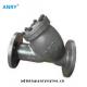 ANSI Flanged Wye Strainer Cast Steel WCB SS304 CF8M Body  API CE ISO Certification