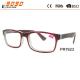 Unisex fashionable reading glasses, made of plastic, spring hinge,Power rang : 1.00 to 4.00D