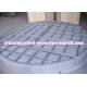 Round Wire Mesh Demister Pad For Bottom Loading 100 - 150mm Thickness