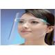 2020 Hot Sale Anti-Fog Transparent Protective Face Shield With Glassses Frame