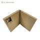 Empty 24 Day Advent Calendar Packaging Box Recyclable Kraft Paper Rigid For Tea Toys