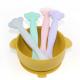 Feeding Weaning Device Silicone Baby Spoon With Textured End