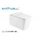 White Color Wall Mounted WC Wall Hung Toilet Sewage Smooth 585 * 360 * 360mm