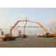 SANY Excavator SY215 SY365 18 Meters Long Reach Booms and Arm for dredging marine clearing waterway  construction