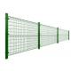 Custom 3D 3 Folds Plastic Coated Wire Fencing Panels Grass Green Color