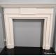White 30mm Odm Modern Limestone Fireplace Surround Decorative
