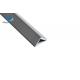 Black Anodized Aluminium Channel Profiles 10mmx10mm Size For Multiapplication