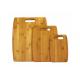Premium Bamboo Cutting Board Set of 3, Wooden Chopping Board Kitchen Cutting