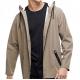 Waterproof Hooded Anorak Rain Jacket / Mens Fashion Raincoat Zip Fastening