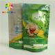 Food Grade Stand Up Zipper Pouch Plastic Heat Sealed For Tea / Coffee