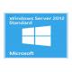 Windows Server 2012 Versions standard 64-bit Base License OEM English