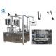 Rotary Type Mascara Filling Machine Stainless Steel With Brush Inserting Divice