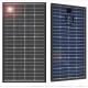 25Lbs Bifacial 200W Monocrystalline Rigid Solar Panels For Home Off Grid Systems
