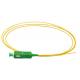SC Fiber Pigtails Patch Cords 0.9mm Fiber Cable For High Density Stitching Applications