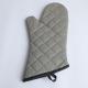 Quilted Terry Cloth Lining Heat Resistant Oven Mitts Flame Retardant Coating