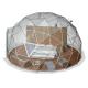 Outdoor Transparent 4 m Geodesic dome tent Bubble Camping Tent With A View Of The Stars Steel Pipes