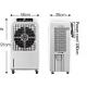 150W 220V Industrial Water Air Cooler 7.5H Remote Control Timer Air Conditioner