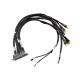 300V 600mm PET Woven Mesh Wiring Harness For Power Transfer Board Wiring Harness