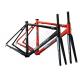 Outer Cables Routing Scandium Bike Frame , 53cm Full Carbon Bike Frame