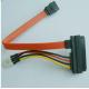 SATA22P to SATA7P + 4p CD-ROM Cable , 3.5 inch HDD DVD-ROM Power Line 4P/Pin Data Power Wire Power Supply SATA Cable