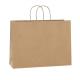 Printed Your Own Logo White Recyclable Retail Shopping Paper Bags With Rope Handle