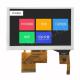 5 Inch PCAP TFT Display 800*480 RGB Interface With Capacitive Touch Panel for automation control screen
