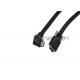 PVC Jacket Camera Link Cable Right Angle Up And Down For Industrial CCD Camera