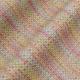 0.8mm PVC Leather For Bags Embossed Rainbow Woven Faux Leather Fabric