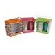 Portable Leather Cosmetic Gift Boxes , Cardboard Cosmetic Containers Personal Care
