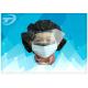 Disposable  face mask 3 ply earloop with protective eye cover