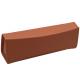 Brown Leather Wrapped Custom Glasses Cases Magnetic Closure