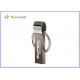 Thumb Shape Metal USB Memory Stick 32GB 64GB 128GB Silver Color With Key Chian