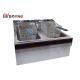 Hotel Commercial Kitchen Cooking Equipment Snack Food Double Tank Desk Top Fryer 22L