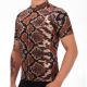 Snakeskin Design Polyester Personalized Riding Jersey For Bike Riding