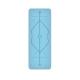 Natural Rubber Yoga Mat/Exercise Mats, Non toxic Natural Rubber for Gym Excercise Mat with Body alignment lines