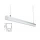 LED Linear lighting Pendant lights Aluminum Profile Square Shape Waterproof Indoor No Spot