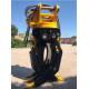 360 Dregree Roating Hydraulic Excavator Wood Grapple Attachment 800kg Excavator Grapples