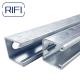 41x41 Hot Dip Galvanized Strut Channel And Fittings 10ft Silver Mounting Type