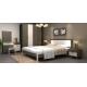 MDF Melamine Finishing Bedroom Suite Furniture King Size Bed